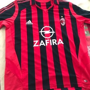 Collared AC Milan Soccer Jersey